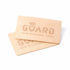 RFID Blocker Karte aus Holz inkl. Lasergravur