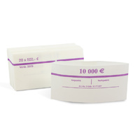 Geldscheinbanderolen für 20 x 500,00 EUR