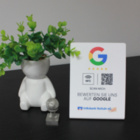 Inspiration - Google Bewertung NFC Aufsteller aus Acryl - 110 x 150 mm