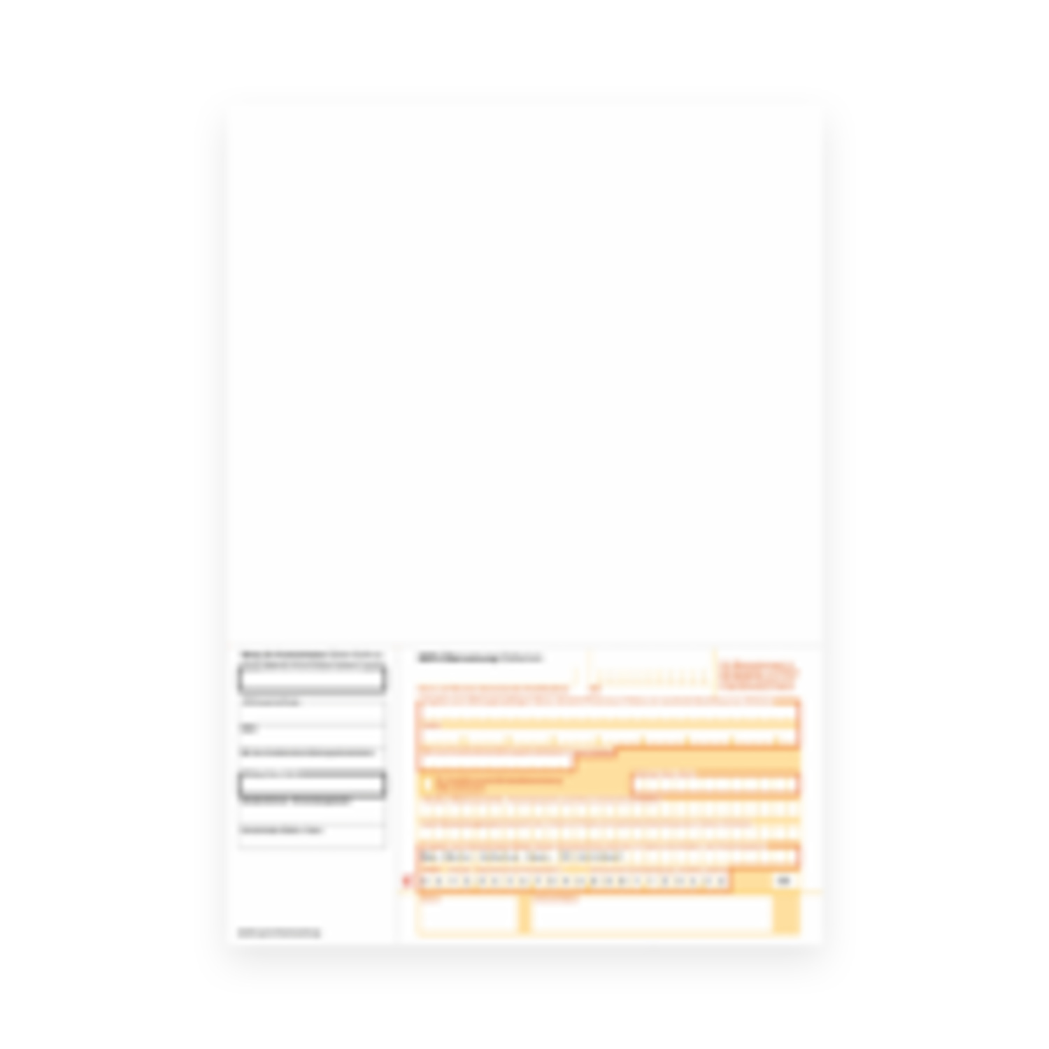 SEPA-Zahlschein, DIN A4, einzeln, mit Eindruck (Echtzeitüberweisung)