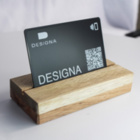 Inspiration - Digitale NFC-Visitenkarten | Metallkarte | schwarz