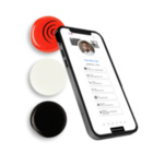 Digitaler Account - digitales Visitenkarten vCard-Profil (optional farbiger Epoxy NFC-Sticker)