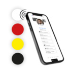 Digitaler Account - digitales Visitenkarten vCard-Profil (optional farbiger PVC NFC-Sticker)