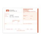 Einlieferungsanzeige Nachttresor, agree, 3-fach, mit Eindruck (FIDUCIA München, Kassel, Stuttgart)