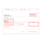 Einlieferungsanzeige Nachttresor, 2-fach, mit Eindruck