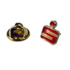 Ansteckpin GOLD mit Klemmsicherung - Sparkassen Prägung