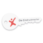 Individueller runder Zylinderschlüssel (B:90xH:35,4 cm) - auf Hartschaumplatte