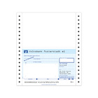 SEPA-Verrechnungsscheck, 8 Zoll, 2-fach, endlos