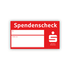 Individueller - SPARKASSEN - PR-Spendenscheck (90x51 cm)