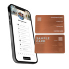 Metallkarten - NFC Kupfer Visitenkarten mit NTAG213
