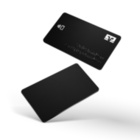 Inspiration - Digitale NFC-Visitenkarten | Metallkarte | schwarz - Strukturlack