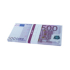 Spielgeld 500 EURO Scheine (125% Größe)