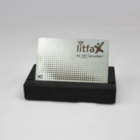 Inspiration - Digitale NFC-Visitenkarten | Metallkarte | silber - lasergraviert