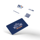 Digitale NFC-Visitenkarten | aus recyceltem PVC | Genobanken (inkl. digitalen vCard-Profil)