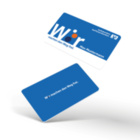 Digitale NFC-Visitenkarten | aus recyceltem PVC | Genobanken (inkl. digitalen vCard-Profil)