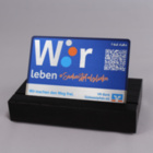 Inspiration - Digitale NFC-Visitenkarten | Metallkarte silber | 