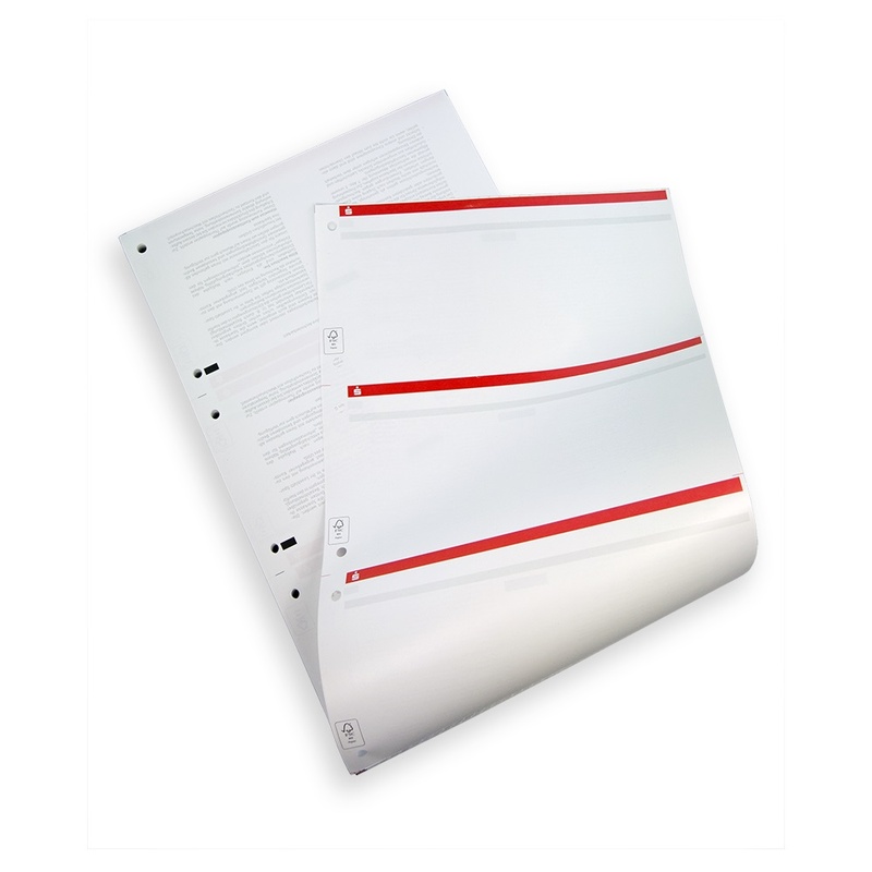 Standard-Thermopapier Kontoauszugspapier für Sparkassen