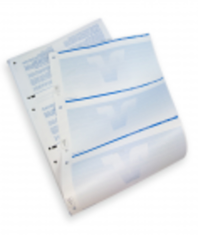 Standard-Thermopapier Kontoauszugspapier für Genossenschaftsbanken
