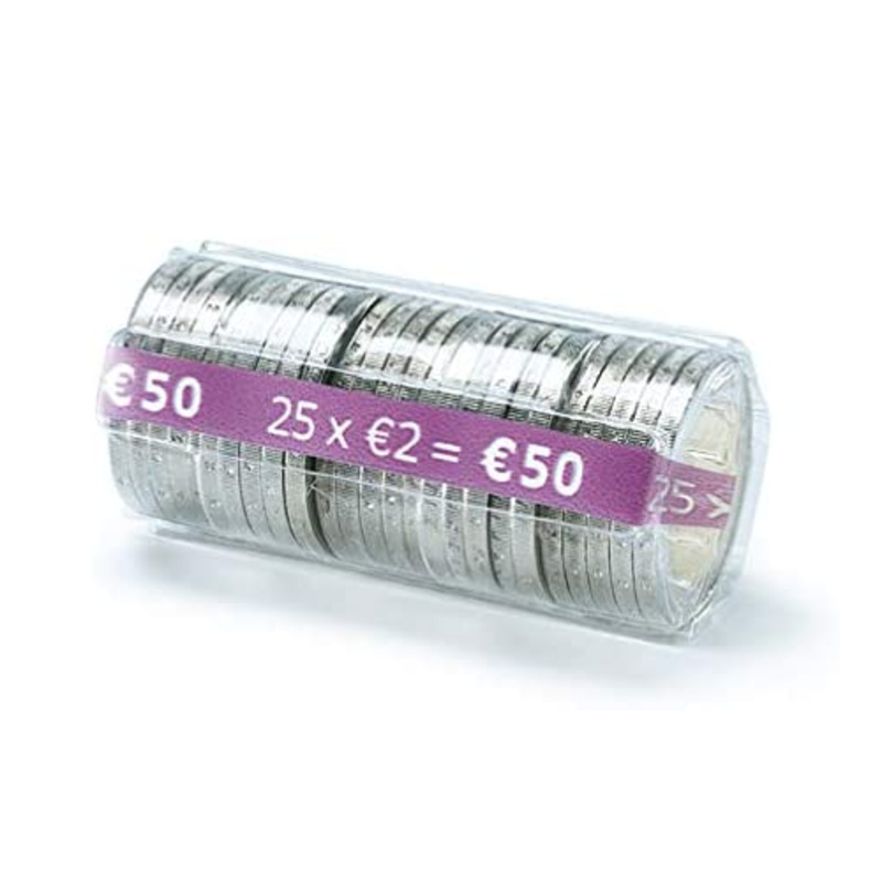 Kunststoff Münzhülsen - 2 EURO
