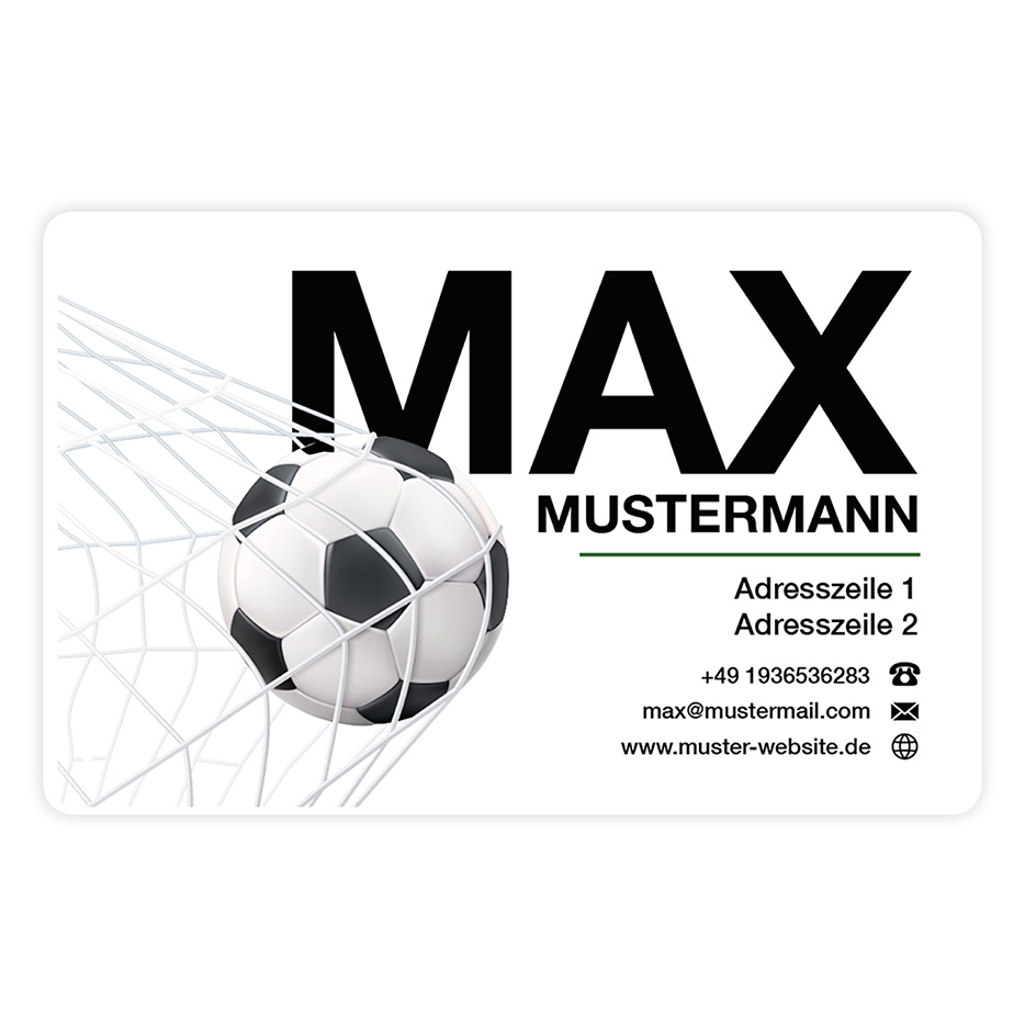Mockup Fußball